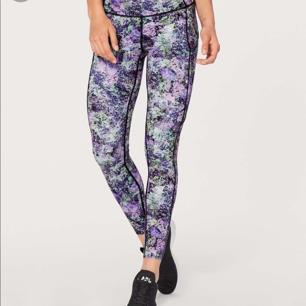 Lululemon Fast & Free 7/8 Tight ll *Nulux 25" Sz 6